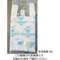 中川製袋化工 レジ袋 バイオじゃろ10 S 半透明 63-7820-45 1ケース(2000枚)（直送品）