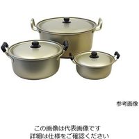 アカオアルミ しゅう酸 実用鍋(硬質) 24cm 64-4185-38 1個（直送品）