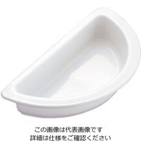 遠藤商事 TKG 陶器製ガストロノームディッシュ 丸型大 1/2サイズ 64-4201-91 1個（直送品）