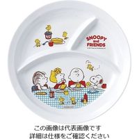 スリーライン メラミンお子様食器「スヌーピー」 64-4205