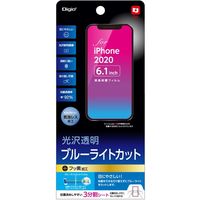 ナカバヤシ iPhone 2020 液晶保護フィルム 光沢透明/ ブルーライトカット