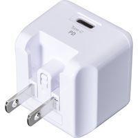 ナカバヤシ 18W PD充電対応 USB Type-C 1ポート充電器 JYU-ACU04