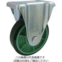 ヨドノ 樹脂製ゴム車輪（ベアリング入）固定金具付 PNUK