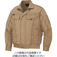 アイトス 長袖ブルゾン(空調服TM)(男女兼用) カーキ S 30599-025-S 1着 143-6629（直送品）