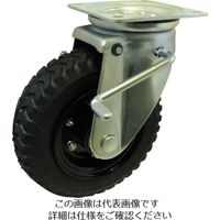 ヨドノ ノーパンクタイヤ自在車ストッパー付 ALJB10X3-5 1個 131-3936（直送品）