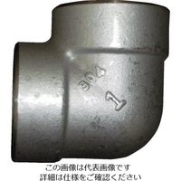 フジトク エルボ 90E 25A ステンレス 304 ねじ込み 90E-PT-25A-SU4 1個 810-6549（直送品）