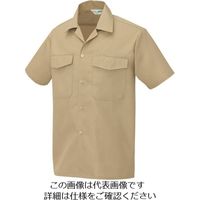 アイトス 7650半袖シャツ(男女兼用) カーキ M 561-002-M 1着 142-9742（直送品）