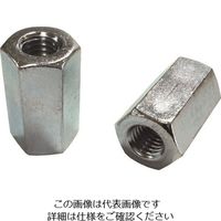 コノエ 高ナット(長ナット) 鉄 ユニクロ 3/8×50 (平径14) HNT-SS-6U-W3/850-14 1セット(16個) 216-2604（直送品）