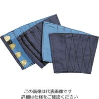 丸五 手甲4枚 藍 大 TEKOU4-N-L 1足 786-1508（直送品）
