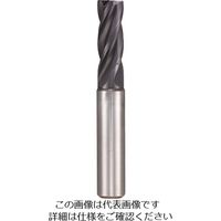 グーリング 4枚刃エンドミル パイロット穴加工用 レギュラSuperAコート 2.5mm 6716 2.500 181-8818（直送品）