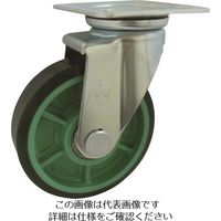 ヨドノ 樹脂製ゴム車輪（ベアリング入）自在金具付 PNUJ