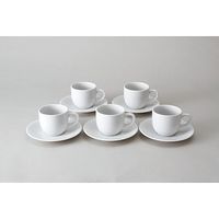 ピーアンドエス レギュラーコーヒー碗皿(5客入り) 11002 1セット（直送品）