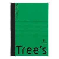 日本ノート Trees Ｂ５ Ｂ罫 ３０枚 グリーン UTR3BG 1冊（直送品）