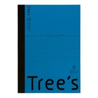 日本ノート Trees Ｂ５ Ｂ罫 ３０枚 ネイビー UTR3BNB 1冊（直送品）