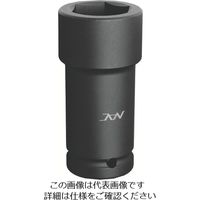 長堀工業 ナック ソケット ディープタイプ 差込角25.4x対辺50mmx100L 850100 1個 853-1271（直送品）