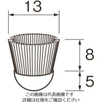 日本精密機械工作 リューター カップ型ブラシB3313 B3313 1袋(5個) 128-2911（直送品）