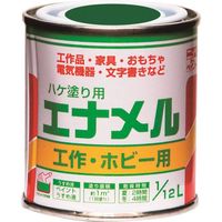 ニッペホームプロダクツ ニッぺ 油性ハケ塗り用 エナメル 1/12L 緑 HP200-1/12 1缶 157-8542（直送品）