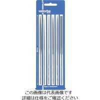 ツボサン バローベ 精密ヤスリ 6種セット 180mm #0 LA2454-0 1組(6本) 852-8384（直送品）