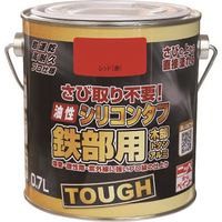 ニッペホームプロダクツ ニッぺ 油性シリコンタフ 0.7L レッド HYS105-0.7 1缶 158-4860（直送品）