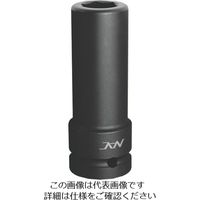 長堀工業 ナック ソケット ディープタイプ 差込角25.4x対辺27mmx100L 827100 1個 853-1211（直送品）