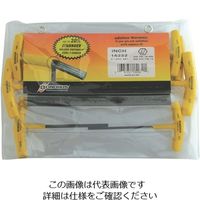 ボンダス・ジャパン ボンダス 全長152mm 六角Tーハンドル インチ セット8本組(3/32ー1/4) HTX80-6 1組(1セット)（直送品）