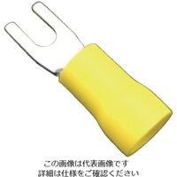 日本圧着端子製造 JST ビニル絶縁付角先開形端子（F形） （100個入）