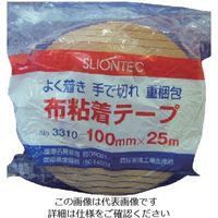 マクセル スリオン 布粘着テープ100mm 331000-DB-00-100X25 1セット(18巻) 136-6340（直送品）