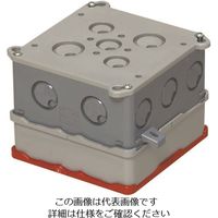 未来工業 未来 大形四角コンクリートボックス（耐熱塗代カバー付） 4CBL-89N11H 1セット（20個） 197-9601（直送品）
