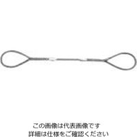 日興製綱 ニッコウ Wスリング 全長4.0m スリング径6mm WR-6S4 1セット（10本） 815-7509（直送品）