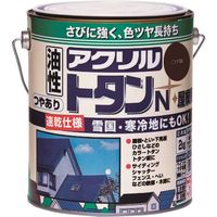 ニッペホームプロダクツ ニッぺ アクリルトタンN屋根用 2kg こげ茶 HSF502 1缶 162-0083（直送品）