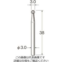 日本精密機械工作 リューター チタンアルミナコーティング超硬カッター K8003 1袋 168-4463（直送品）