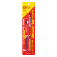 プラチナ万年筆 ソフトペン 赤インク付き STB-800A#4
