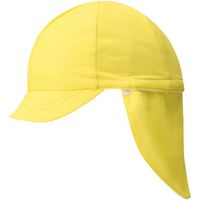 フットマーク フラップ付き体操帽子（取り外しタイプ） F レモン 101215 1セット（2個）