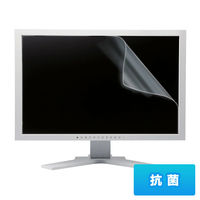 サンワサプライ 23.8インチワイド(16:9)対応液晶保護抗菌フィルム LCD-238WAB 1枚（直送品）