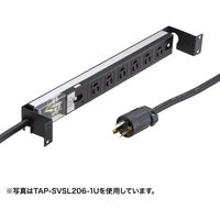 サンワサプライ サーバーラック用コンセントバー1U TAP-SVSL