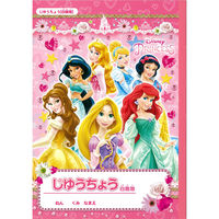 サンスター文具 Ｂ５じゆうちょう　Ｂ柄　Disney（ディズニー）　プリンセス    5202429B 10冊（直送品）