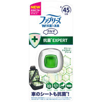 P＆G ファブリーズ 消臭芳香剤 車用 クリップ 抗菌 エメラルド・ブリーズ 2.2mL 1個