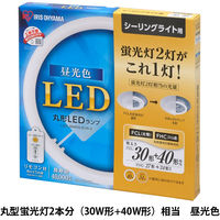 アイリスオーヤマ 丸形LEDランプ シーリング用 昼光色 LDCL3040SS/D/29-C(272964) 1台（直送品）