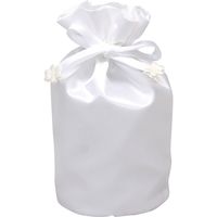 東京ローソク製造 サテン袋　ホワイト　２寸 060478 1個（直送品）