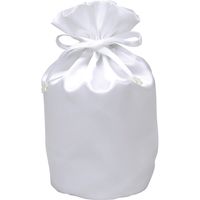 東京ローソク製造 サテン袋　ホワイト　３寸 060480 1個（直送品）