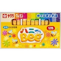 サクラクレパス クレヨン 水性１２色ハニーＢｅｅ 　WY12R1 1個（直送品）