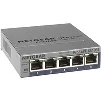 NETGEAR ＧＳ１０５Ｅ　ギガビット５ポート　アンマネージプラ GS105E-200JPS 1台