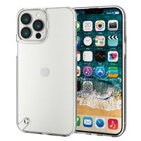 iPhone 13 Pro Max ケース カバー ハイブリッドケース  クリア PM-A21DHVCKCR エレコム 1個（直送品）