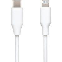 Lightningケーブル(MFi認定) Lightning to USB-C ケーブル 1.0m ホワイト 充電＆通信（直送品）