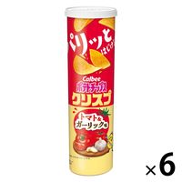 ポテトチップスクリスプ トマト＆ガーリック味 115g 6個 カルビー ポテトチップス スナック菓子