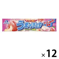 うまイチュウ＜白桃味＞ 12本 森永製菓 キャンディ ソフトキャンディ