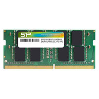 増設メモリ 16GB DDR4 2400 シリコンパワー ノートPC用  PC4-19200 SODIMM PCメモリ 1個