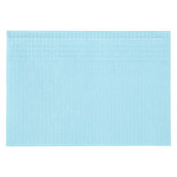 ディスポ 紙エプロン ブルー  1ケース（500枚入×4箱）