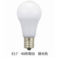 オーム電機 LED電球 小形 E17 40形相当 昼光色 LDA4D-G-E17 IH92 1個