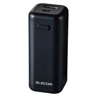 エレコム モバイルバッテリー/乾電池式/USB-C×1/USB-A×1/電池付属 DE-KD02BK 1個